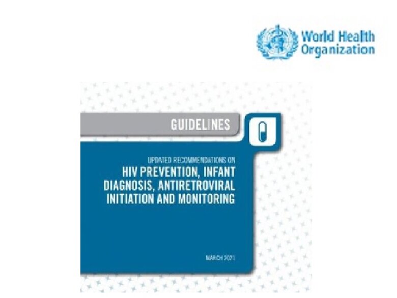 WHO Consolidated Guidelines On HIV Prevention, Testing, Treatment ...